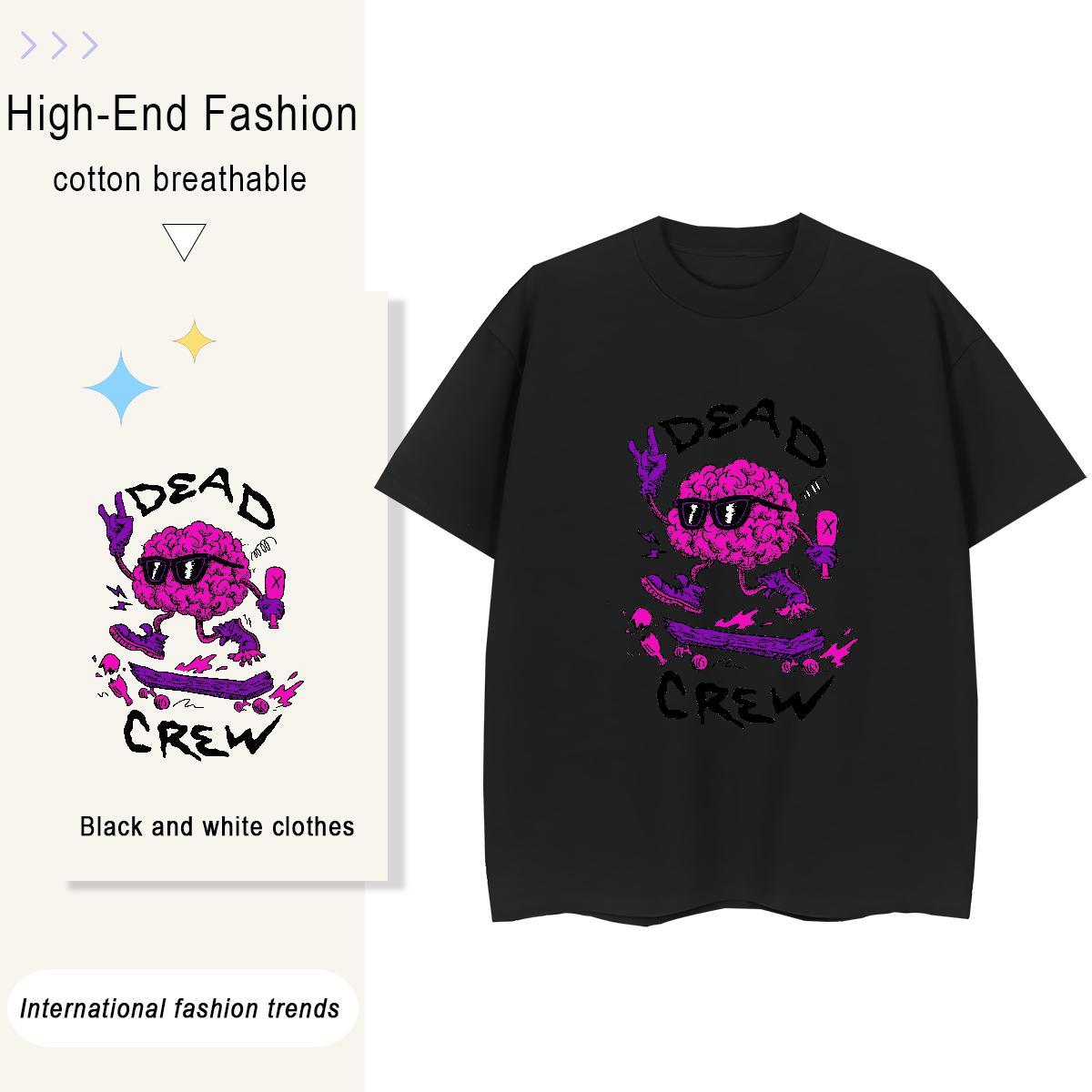 Designer Nice Woman Tshirt 230g Pure Cotton letter Sports Casual Womens T Shirts Crew Neck Breathable Cartoon Floral Printing Tops Shirt