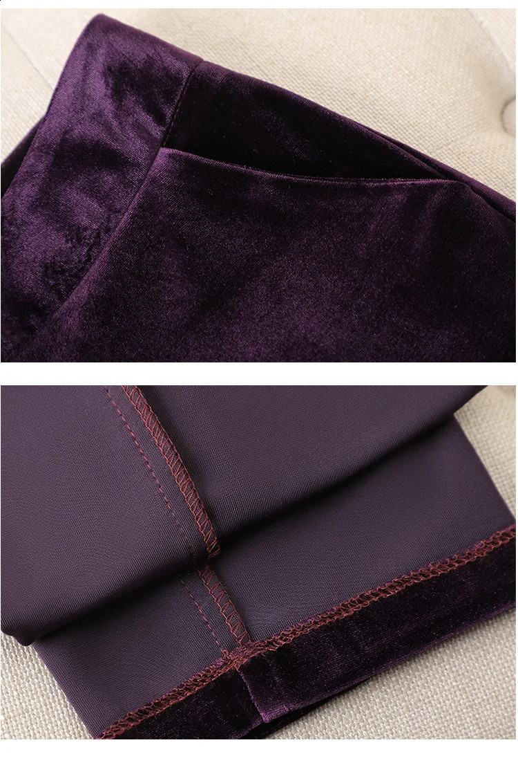 High Quality Veet Formal Womens Business Suit Pants Set With And Jacket Professional Explorer