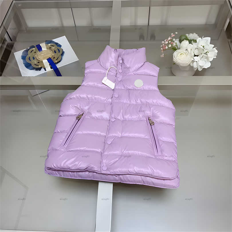 Brand Kids Waistcoat Girls Boys designer Jacket outwear Children winter warm Vests jackets outwear Down Coats Baby Clothes