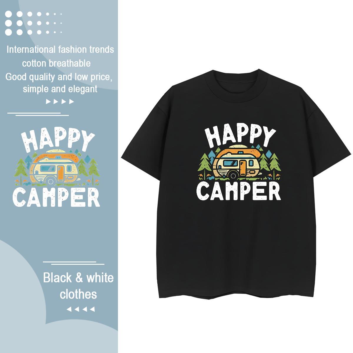High quality Couples T Shirts 230g 100% Cotton letter Sport T Shirt For Woman O-Neck Short Sleeve Black Oversized Tshirts