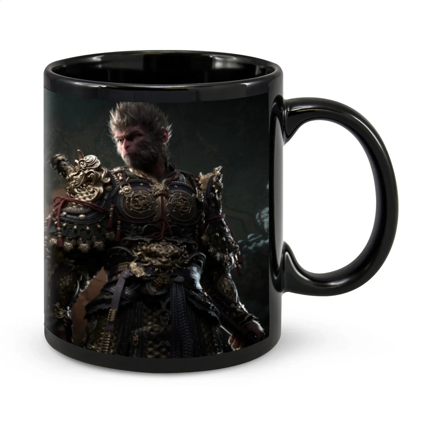 Black Monkey Wukong Game Genuine License Ceramic Cup Ceramic Cup Ceramic Cup Coffee Cup Player Periphery Products Friend Gifts Water 240822