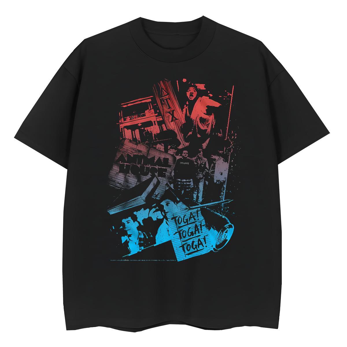 Unisex Couples T Shirts 230g Cotton scary Sports Street Wear T-Shirts for Women Comfortable Oversized Tees Shirts