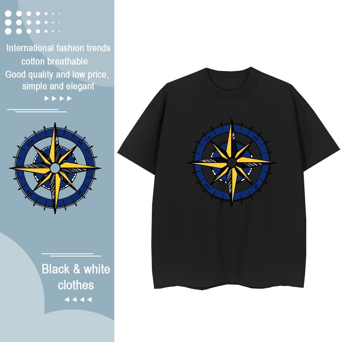 Unisex Tshirt for Man Woman 100% Cotton 230g icon Street Casual T-Shirts for Women Breathable Crew Neck Custom Printing Wear