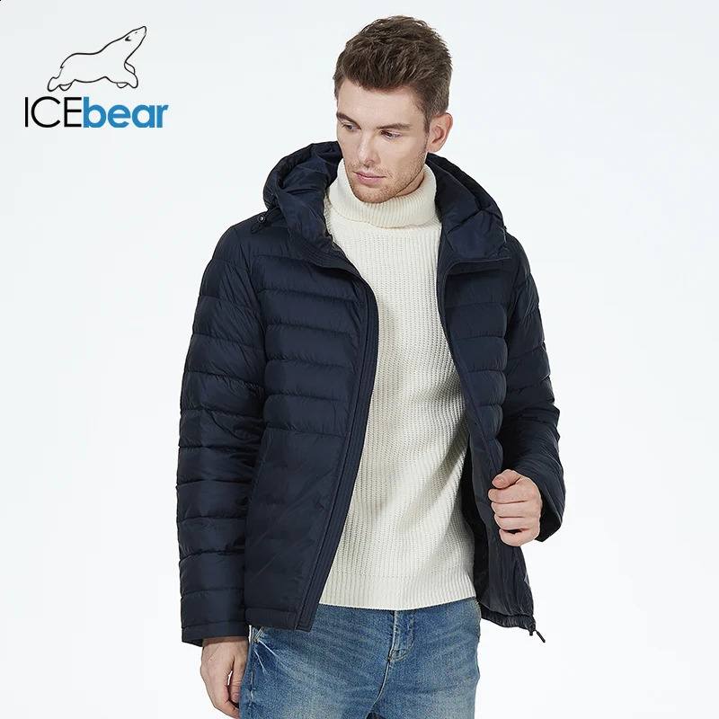 ICEBAR Winter Outdoor Warm Parkas Jacket for Mens Casual AutumnWinter Short Quilted Coat MWD2871I 240822