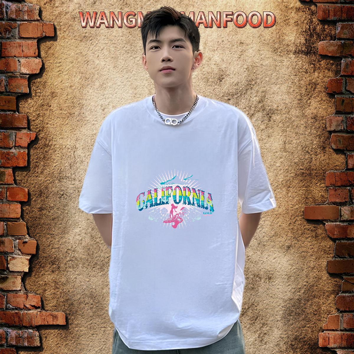 TOP Quality Man T Shirts 100% Cotton 230g letter Daily Outfit Graphic O-Neck Short Sleeve Tshirts Factory Direct Tops Tees