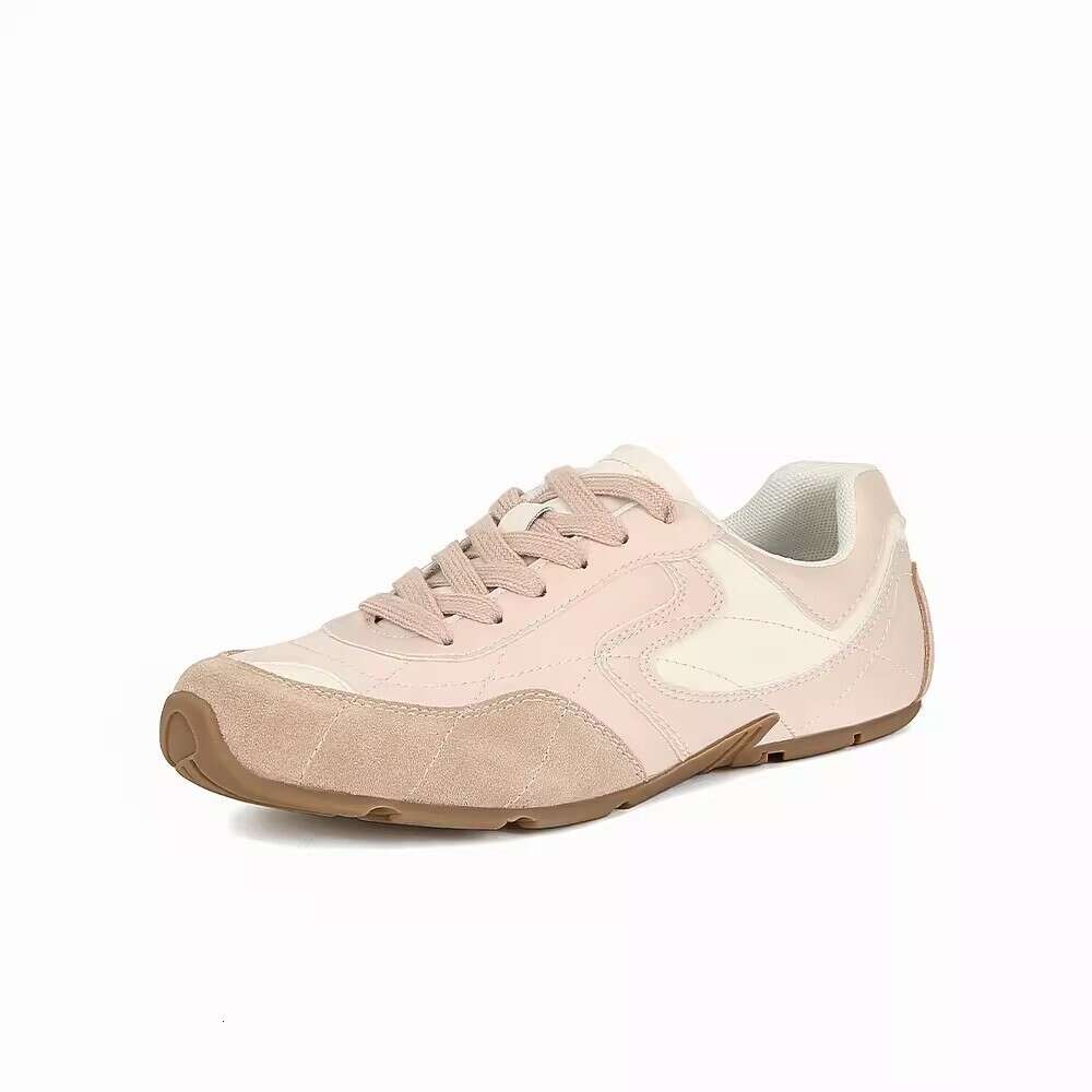 Ddmysports Cowhide Version Of Su Yinyin S Bowling Maillard Lace Up Sports And Leisure Training Shoes Women Forrest Gump OUTDOOR