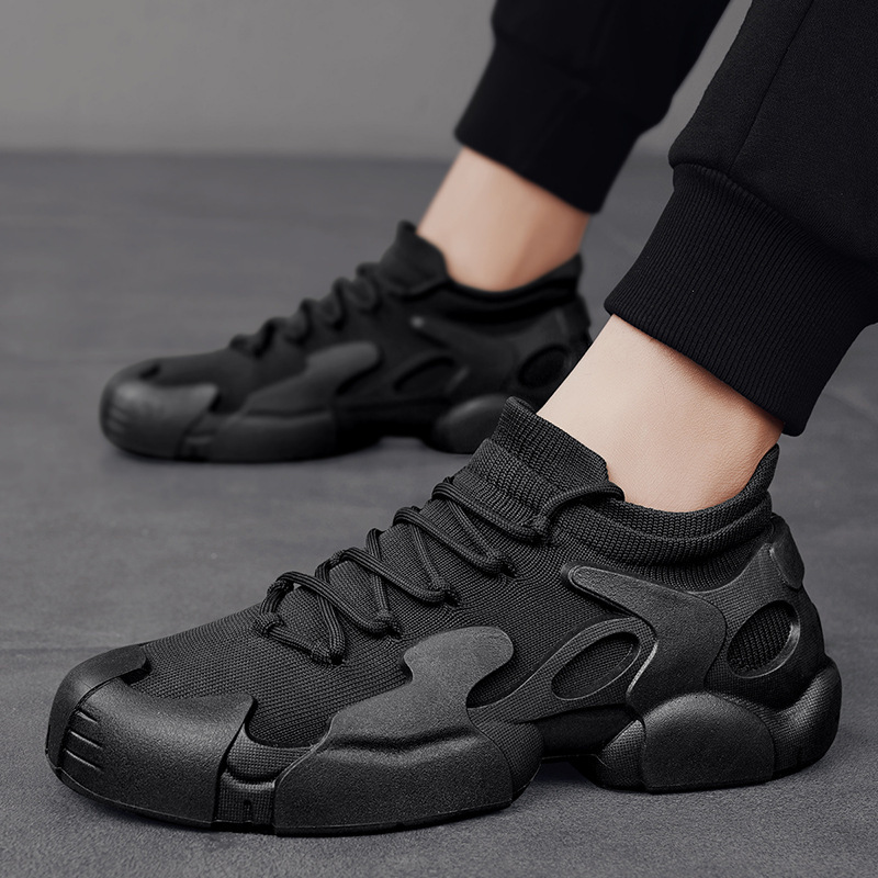 Ddmysports New Couple Flying Weaving Men S Mecha Octopus Socks Thick Sole Versatile Breathable Sports Shoes JN OUTDOOR