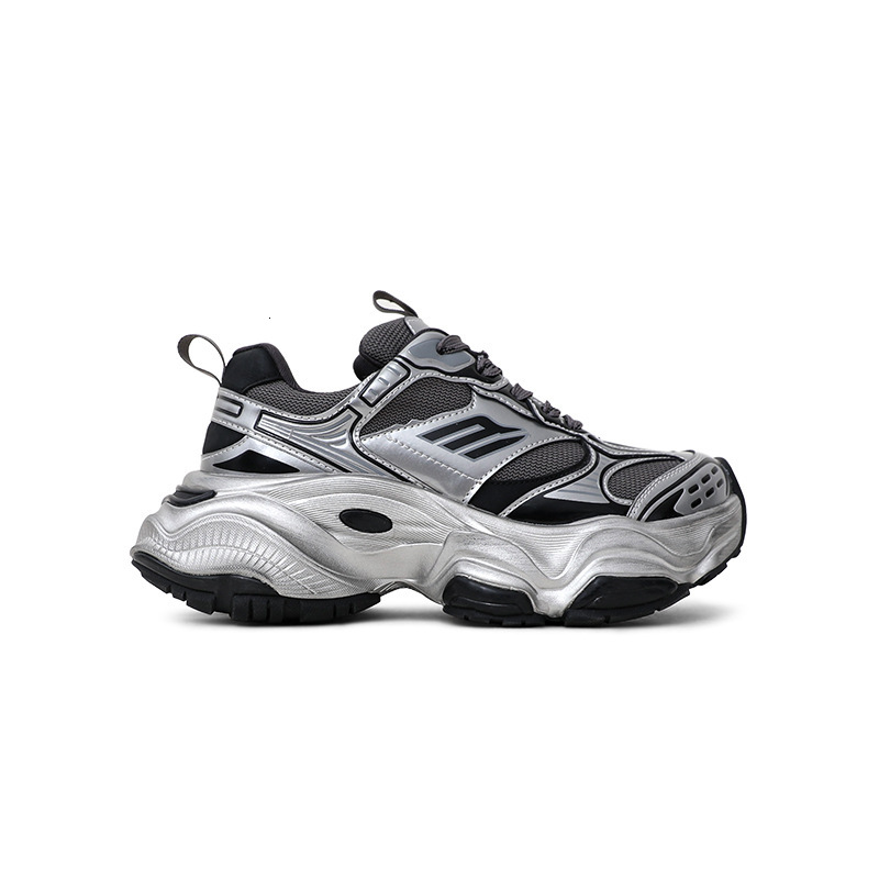 Ddmysports Sweat Absorbing Cowhide Version Thick Soled Genuine Leather Vintage Paris Dad Shoes Women S Spring New Versatile Sports And Leisure OUTDOOR