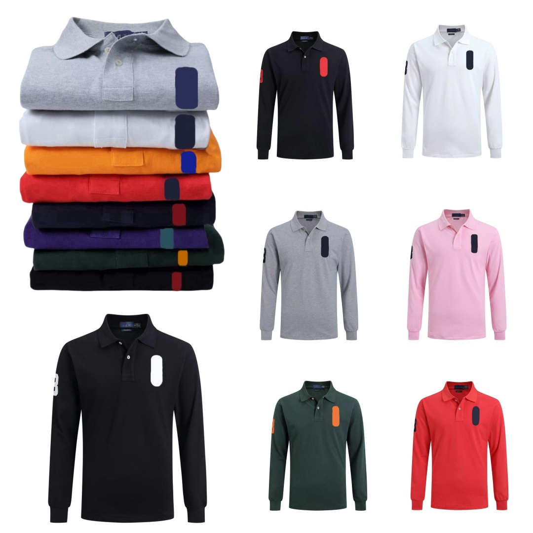 Mens Sweatshirts designer Paul Sweatshirt Big horse America jacket brand hoodie luxury plus size hoodies embroidery lapel Men Clothing Eu S-2XL