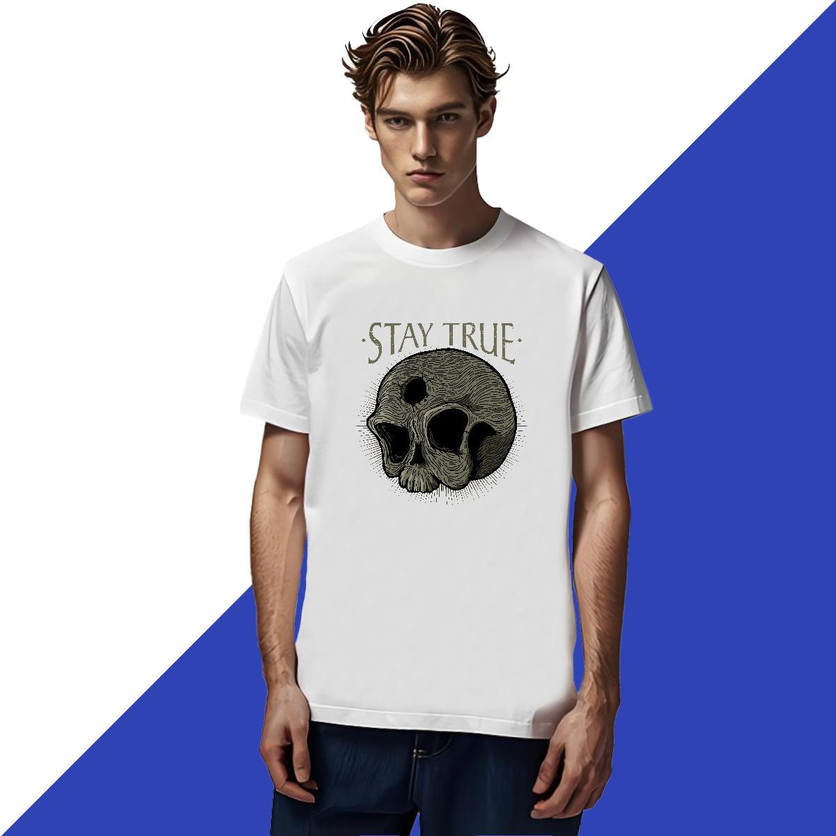 Designer T-Shirts 100% Cotton 230g skull Daily Outfit Custom Anime Pure Cotton Men Clothes T-Shirt New Arrival Wear