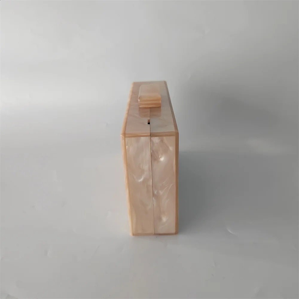 Wedding Mini Beach Party Clutch Wallet Womens Box Handbag ner Acrylic Nude Cartoon Evening Bag w240822