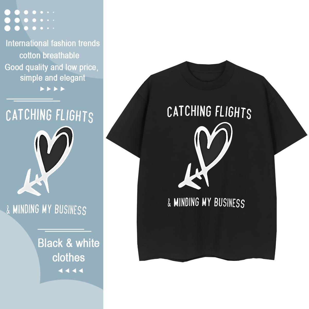 Designer Nice Woman Tshirt 230g Pure Cotton letter Sports Casual T Shirt For Woman O-Neck Short Sleeve Custom Printed Clothes Shirt