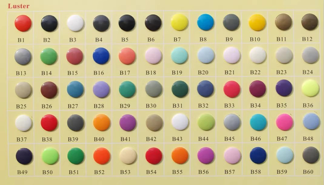 Four-Purpose Colorful Button for Various Clothing Styles Color four snap