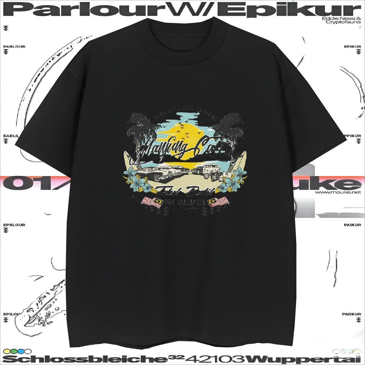 Popular T-Shirts for Men 230g Cotton car Casual Daily Wear Black Oversized O-Neck Short Sleeve Men Tops Tees New Arrival Tshirts