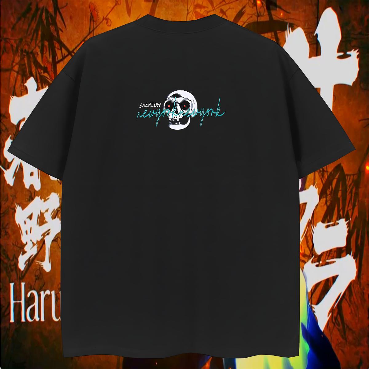Comfortable Men T Shirts 230g Cotton skull Summer Casual White Plus Size Crew Neck Breathable Men Tees 2024 Designer Clothings
