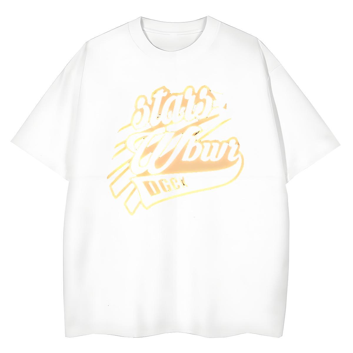 Wholesale Women Tshirts 100% Cotton 230g letter Outdoor T Shirt For Woman Breathable Oversized Tops