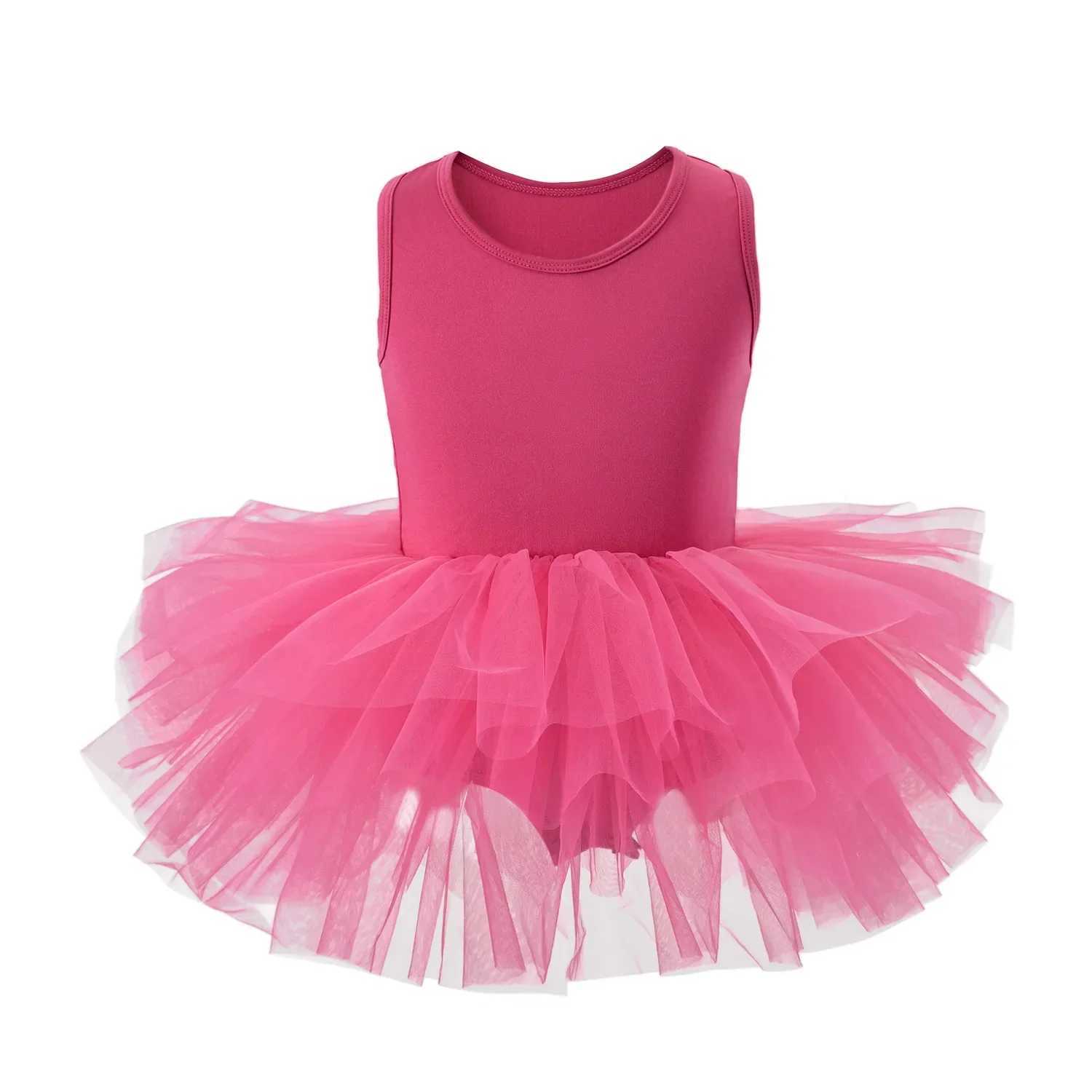 1-8 year old girl ballet TuTu dress professional childrens dance party dress performance costume princess wedding dress W240823