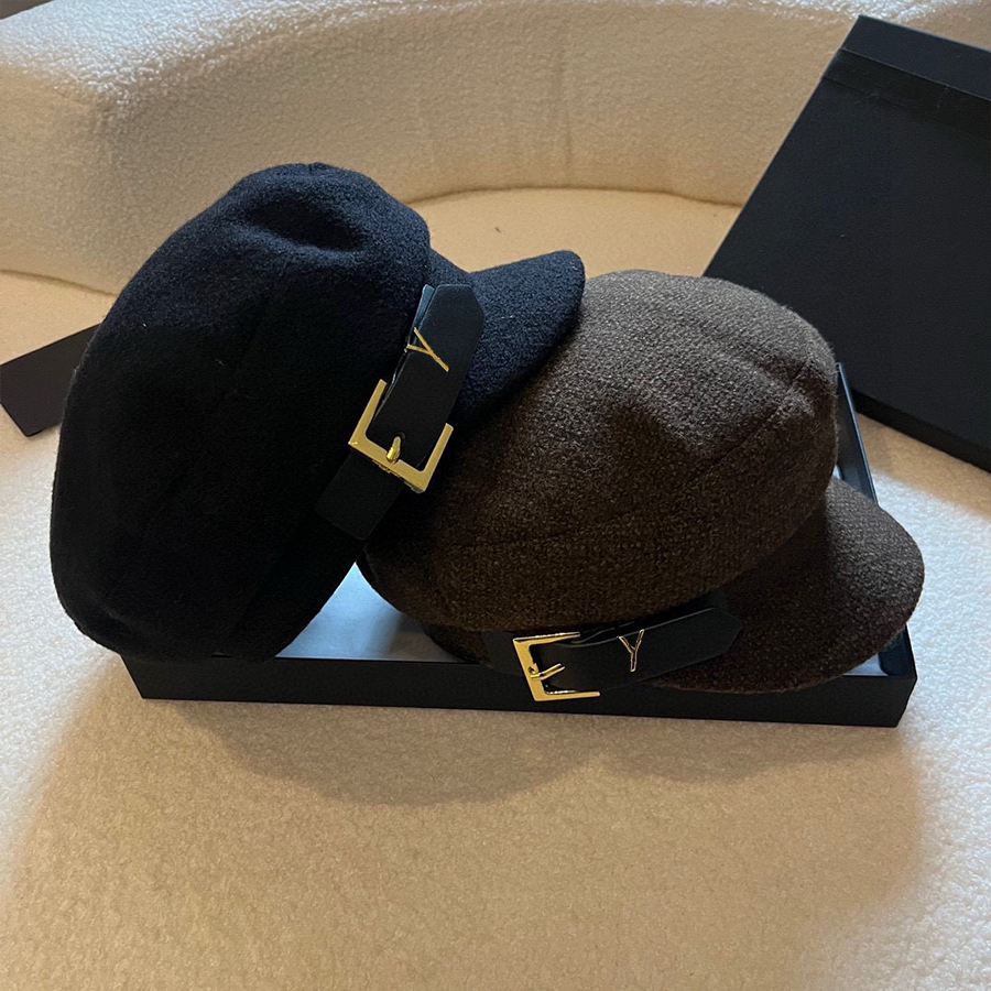 Fashion Beret Men And Women Spring Outing Warm Knit Beret Craft Hat Fashionable Classic Women Hat Men Casual