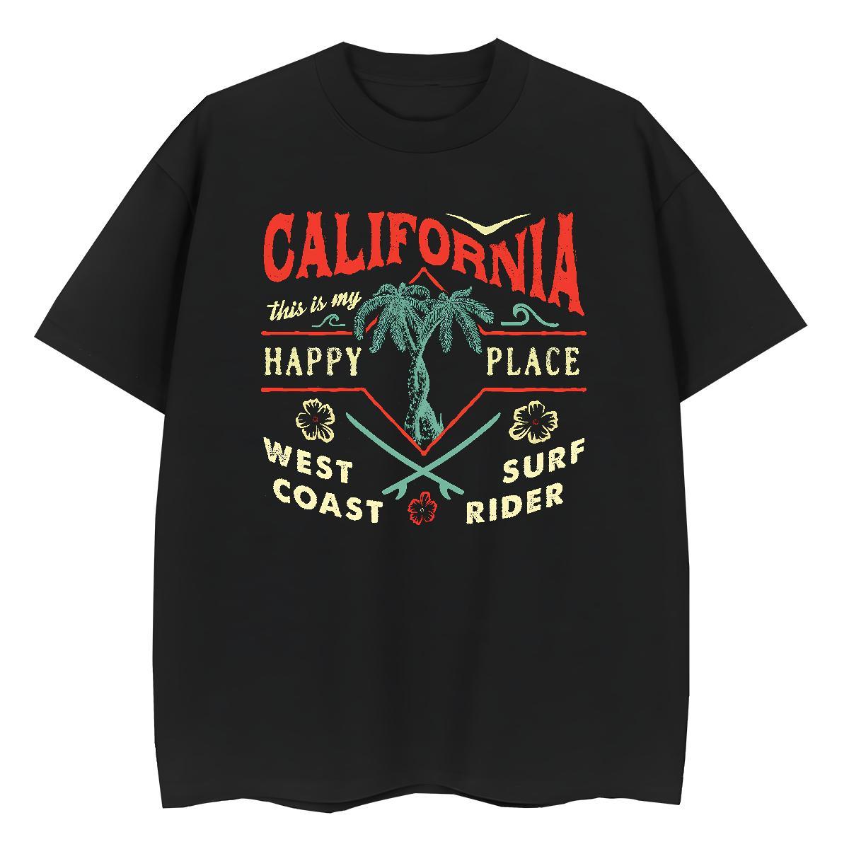 Cool T shirt 230g Cotton tree Hip Hop Street DIY Crew Neck Men Tshirts 2024 Designer Tees Shirts