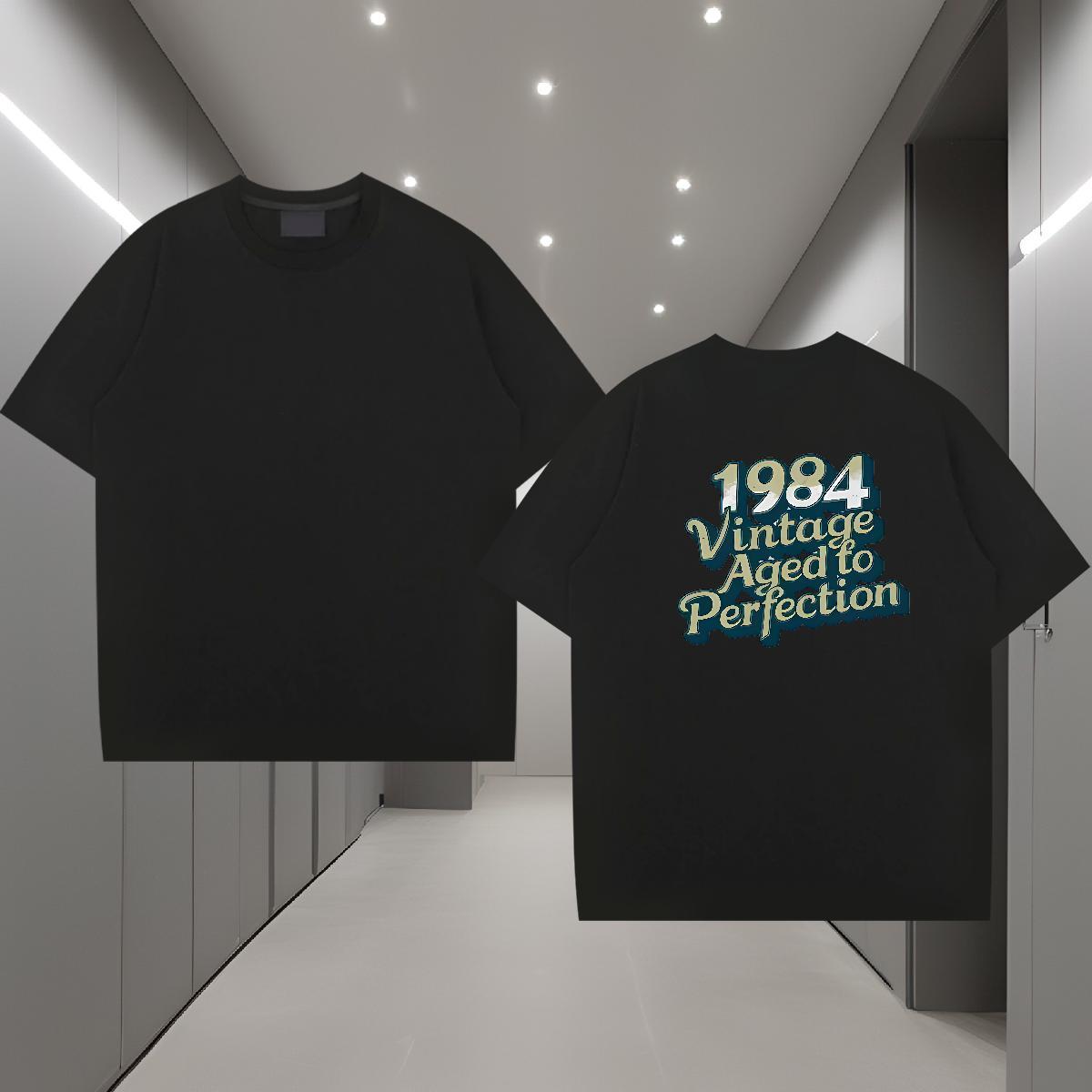 Designer T Shirt For Man 100% Cotton 230g letter Street wear Hip Hop Plus Size Cartoon Breathable Crew Neck Tshirts Fashion Designer Wear