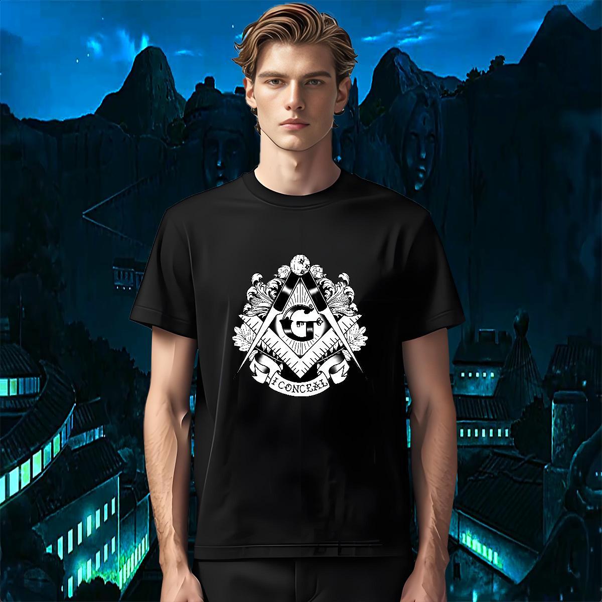 Wholesale T-Shirts 230g Pure Cotton eye of the devil Casual Daily Wear Custom Print Plus Size Short Sleeve O-Neck Men Clothes T-Shirt New Designer Clo