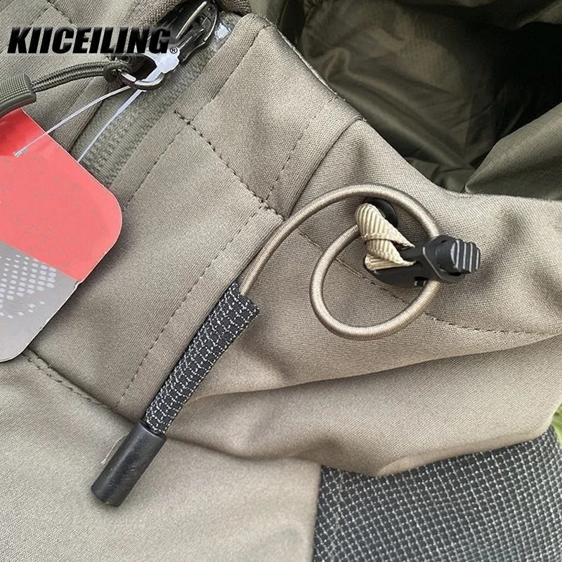 KIICEILING ISG 20 3L Soft Shell Tactical Jacket Suitable for Mens Winter Warm Waterproof Hunting Hiking Park Womens 240822