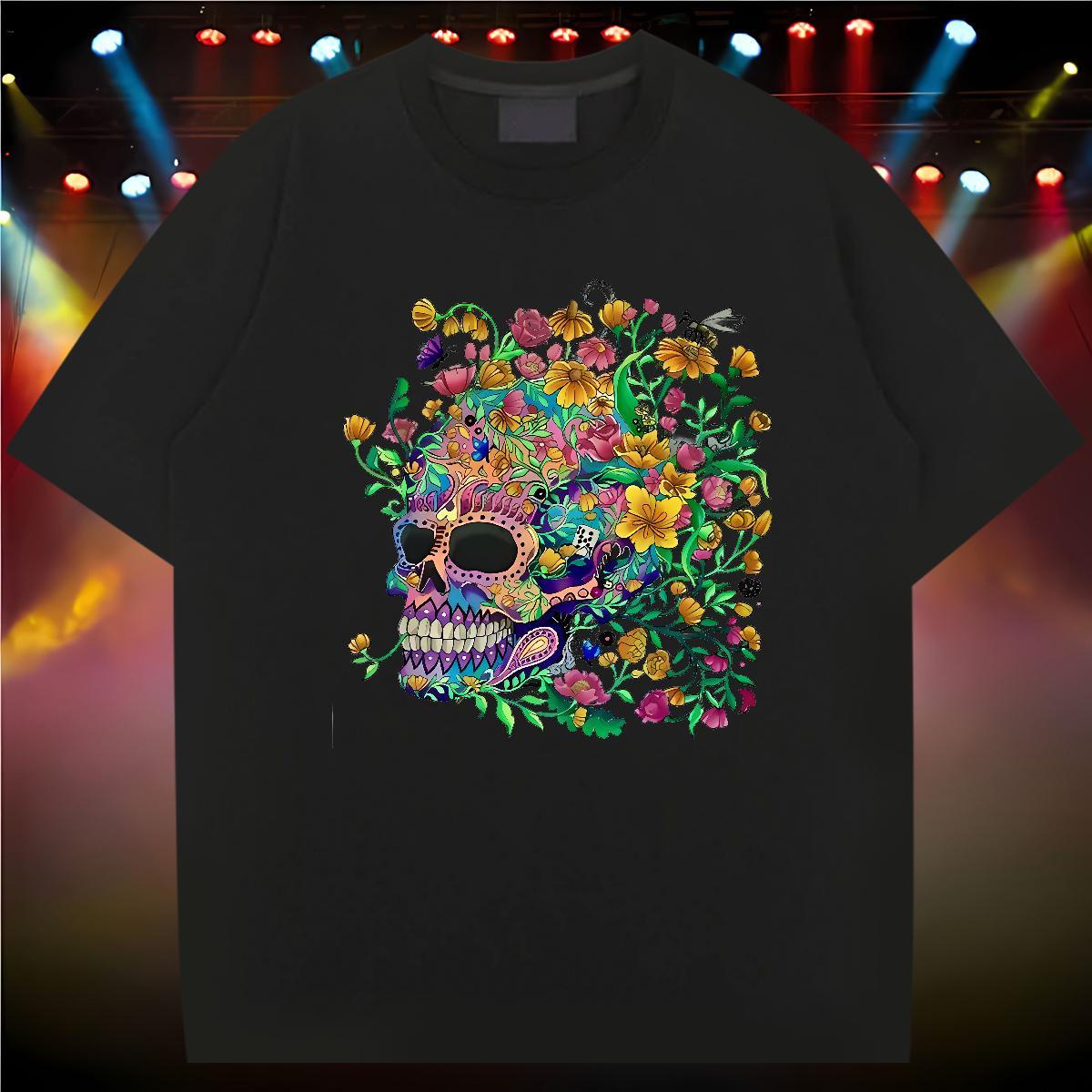 High Quality T-Shirts 100% Cotton 230g colorful Home Outdoor Black White Breathable Couples T Shirts Wholesale Tees Shirts