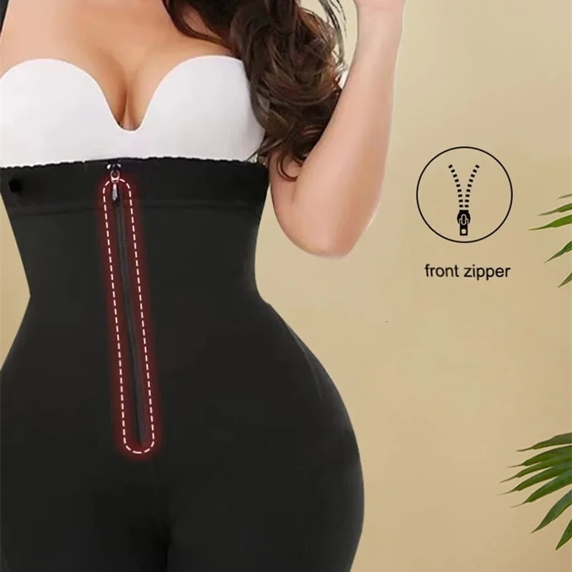 AfruliA Fajas Colombiana Girdle Full Body Shaper Lift Up Butt Lifter Bodysuits Tummy Control Panties Waist Trainer Thigh Slimmer 240822