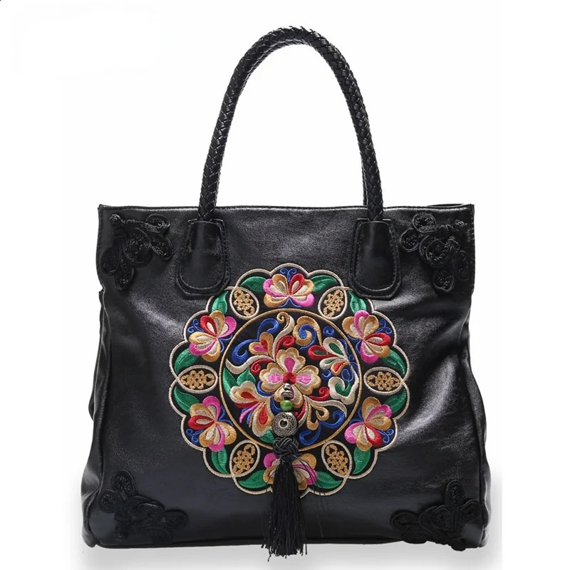 MOTAORA Chinese style embroidery y ner womens handbag PU leather large capacity fashionable 240823