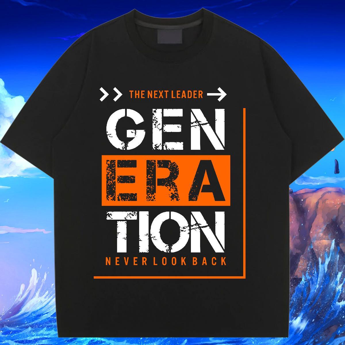 Brand Woman Tshirt 100% Cotton 230g letter Daily Outfit T-Shirts O-Neck Short Sleeve DIY Anime Clothings