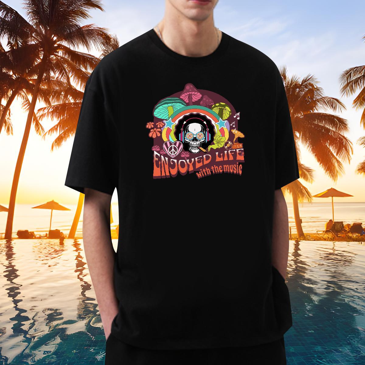 Cool Mens T Shirts 100% Cotton 230g skull Casual DIY Anime Short Sleeve O-Neck Men Tops Tees 2024 Wear