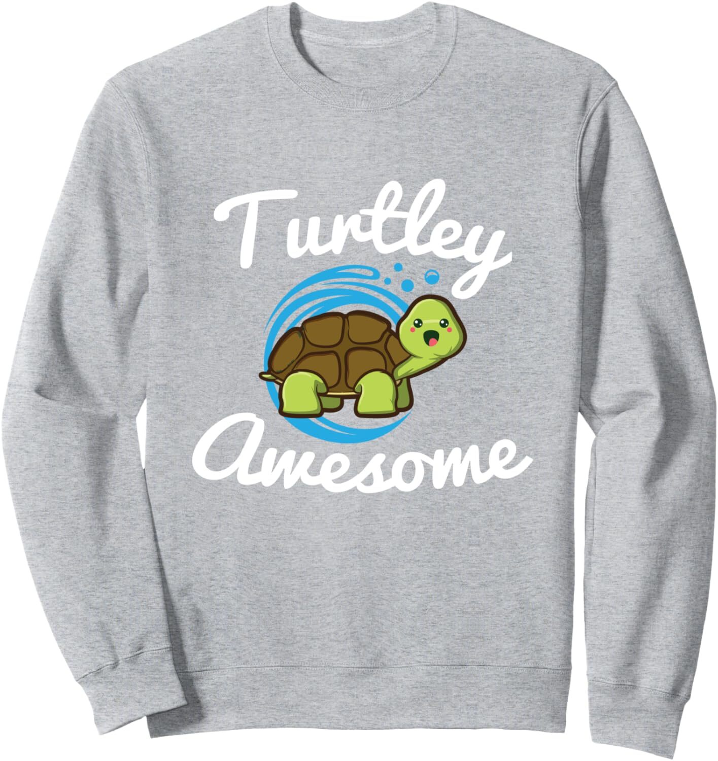 Long Sleeve Shirts for Men sweatshirt Turtley Awesome Tortoise Sea Animal Funny Gift Sweatshirt Tee Streetwear Casual tops clothes