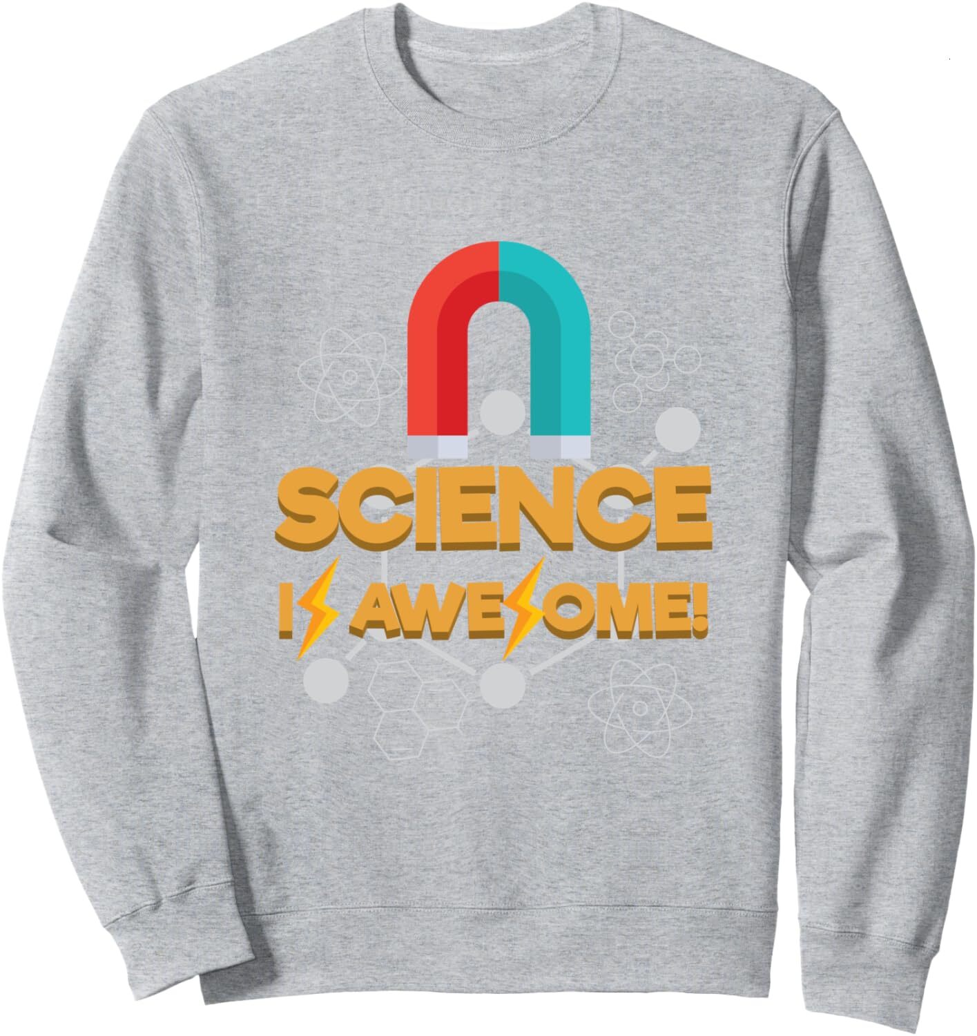 Long Sleeve Shirts for Men sweatshirt Is Awesome Magnet Chemistry Science Gift Sweatshirt Tee Streetwear Casual tops clothes
