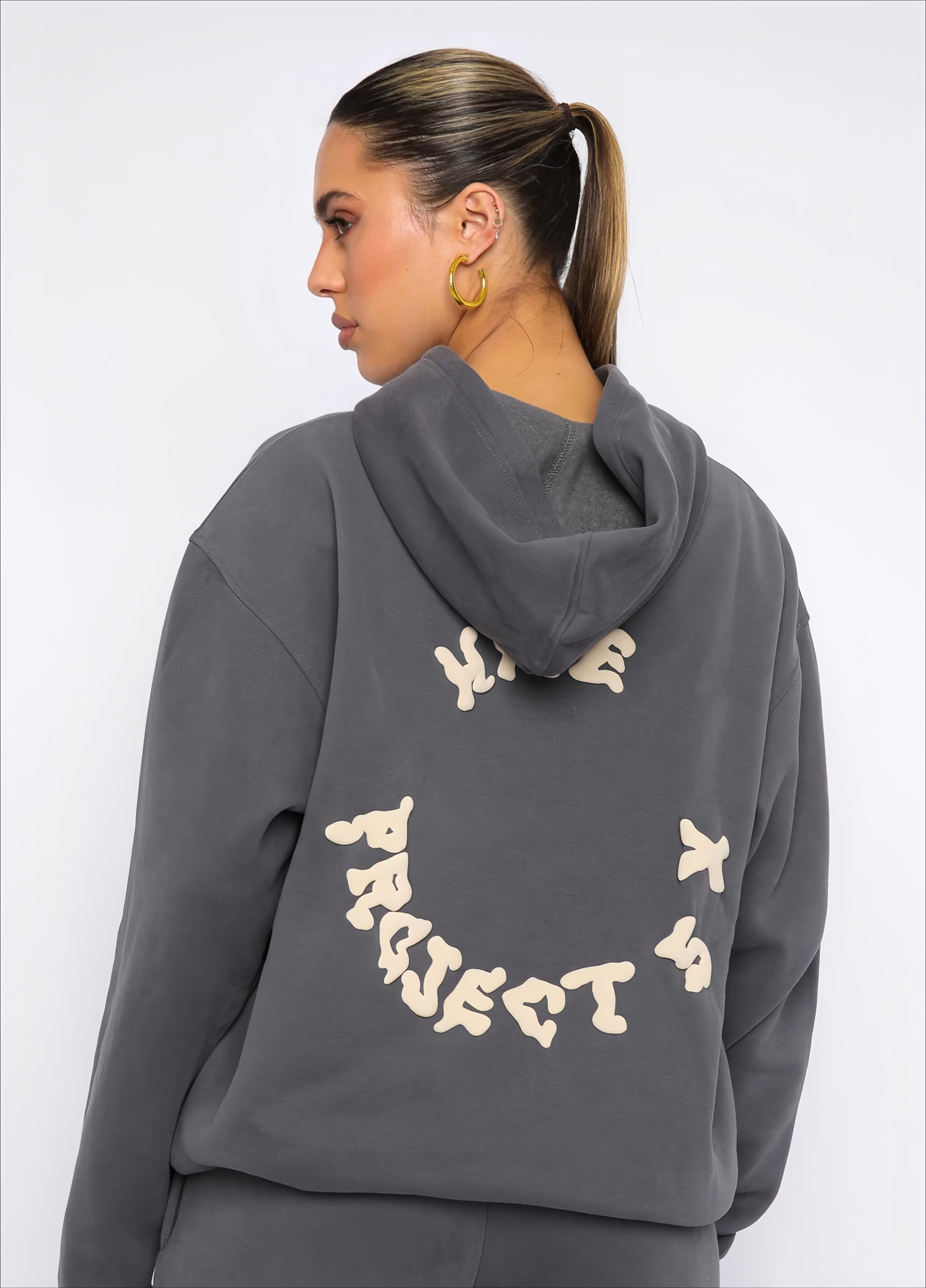 Versatile Women's Tracuit With Pullover Hoodie And Athletic Pants Perfect Fit For All Ages