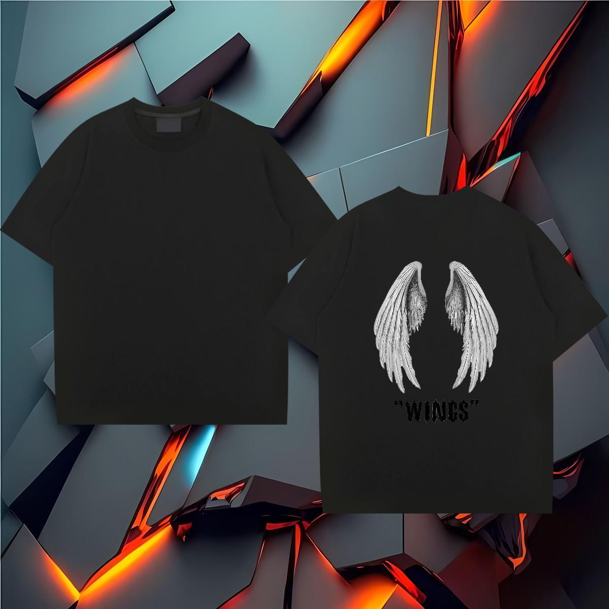 Designer T shirt 100% Cotton 230g letter Daily Outfit DIY Logo Oversized Breathable Crew Neck Tshirt for Man Woman Fashion Tees Shirts