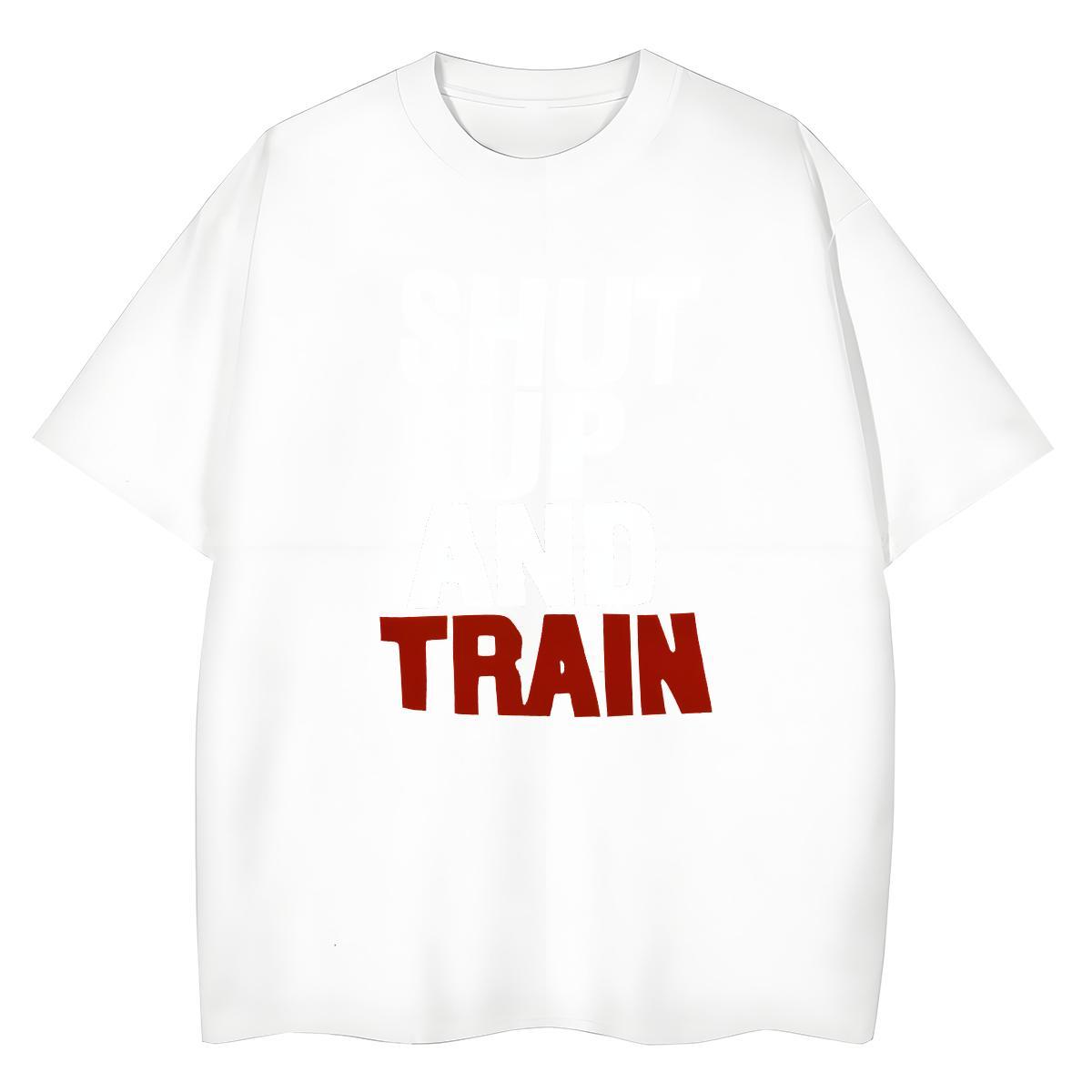 Loose Lady T shirt 100% Cotton 230g letter Home Outdoor Woman T Shirts Breathable Short Sleeve White Plus Size Tops