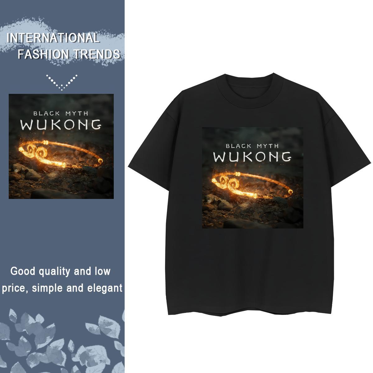 Designer T shirt 100% Cotton 230g Casual Breathable Crew Neck Tshirts New Designer DIY Anime Tees