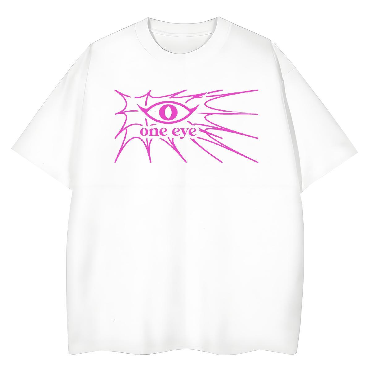 Nice Womens Tshirts 230g Cotton icon Daily Outfit Womens T Shirts Breathable Crew Neck DIY Anime Printed Clothings