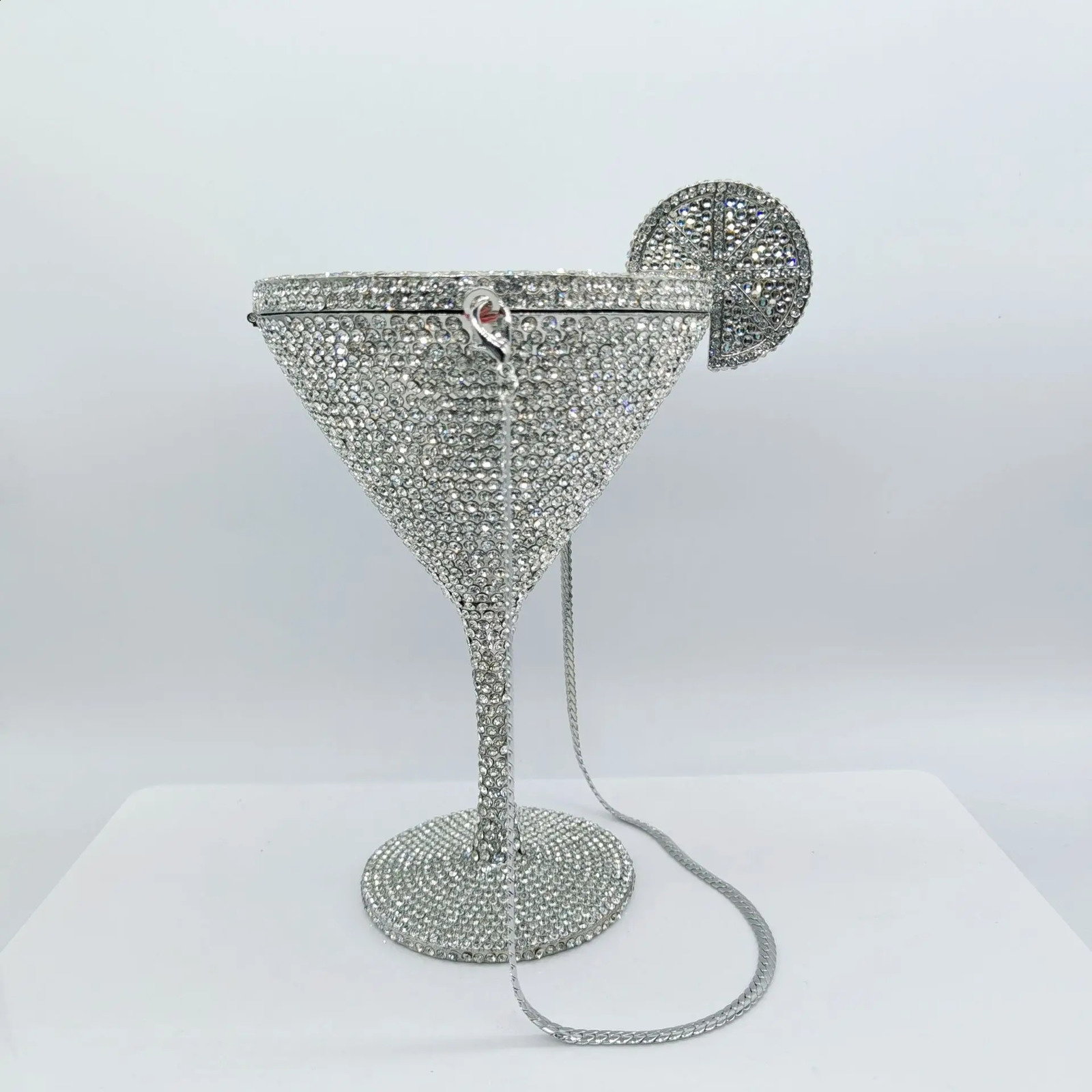 DHXJ tail Dia Evening Bag Bridal Handbag party Dinner Clutches Female Crystal Purse mirror Cup bag 240827