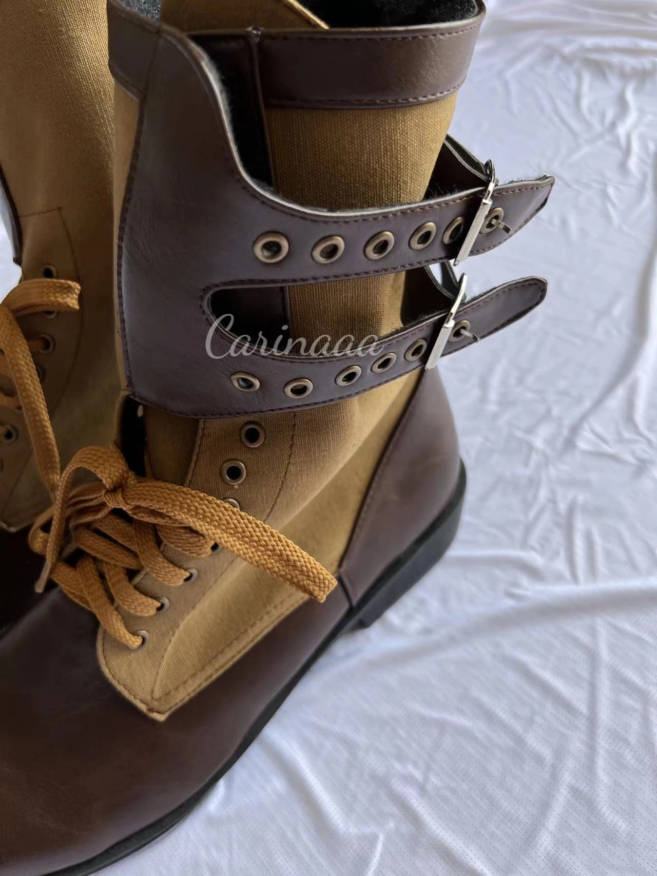 Medieval steampunk role-playing boots mens winter skylark pirate PU leather shoes carnival party fancy knight boots 240823