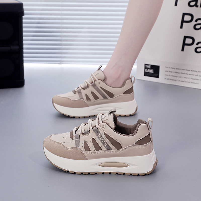 Ddmysports Ins Korean Version New Dad Autumn Student Running Sports Casual White Shoes For Women X Q OUTDOOR