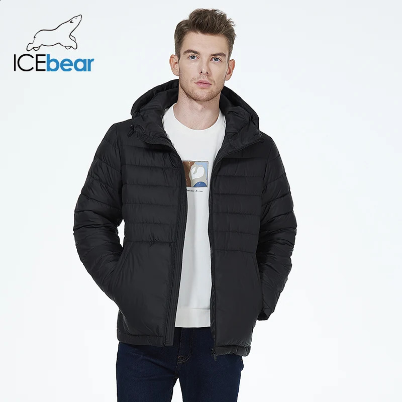 ICEBAR Winter Outdoor Warm Parkas Jacket for Mens Casual AutumnWinter Short Quilted Coat MWD2871I 240822