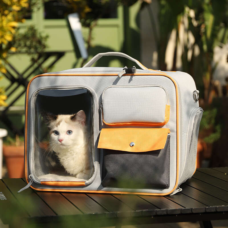 HOOPET Carrier Bags Windproof Outdoor Travel for Cat Small Dogs Transport Carrying Bag Backpack Pet Supplies