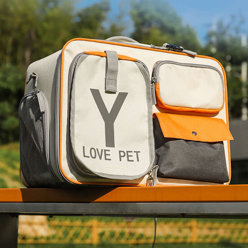 HOOPET Carrier Bags Windproof Outdoor Travel for Cat Small Dogs Transport Carrying Bag Backpack Pet Supplies