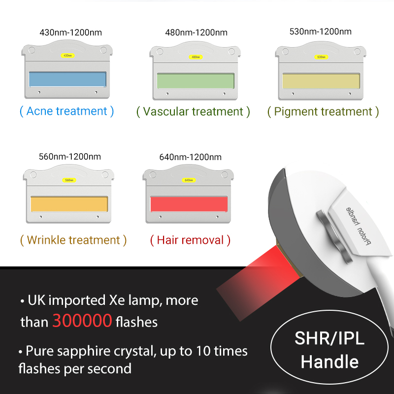 Multifunctional 808nm diode laser hair removal machine RF face lifting IPL vascular removal beauty equipment detailed user manual support