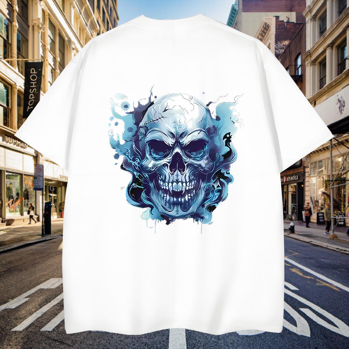 Wholesale T Shirt For Man 230g 100% Cotton angry Casual Oversized 4XL Breathable Couples T Shirts Brand Tee Shirt