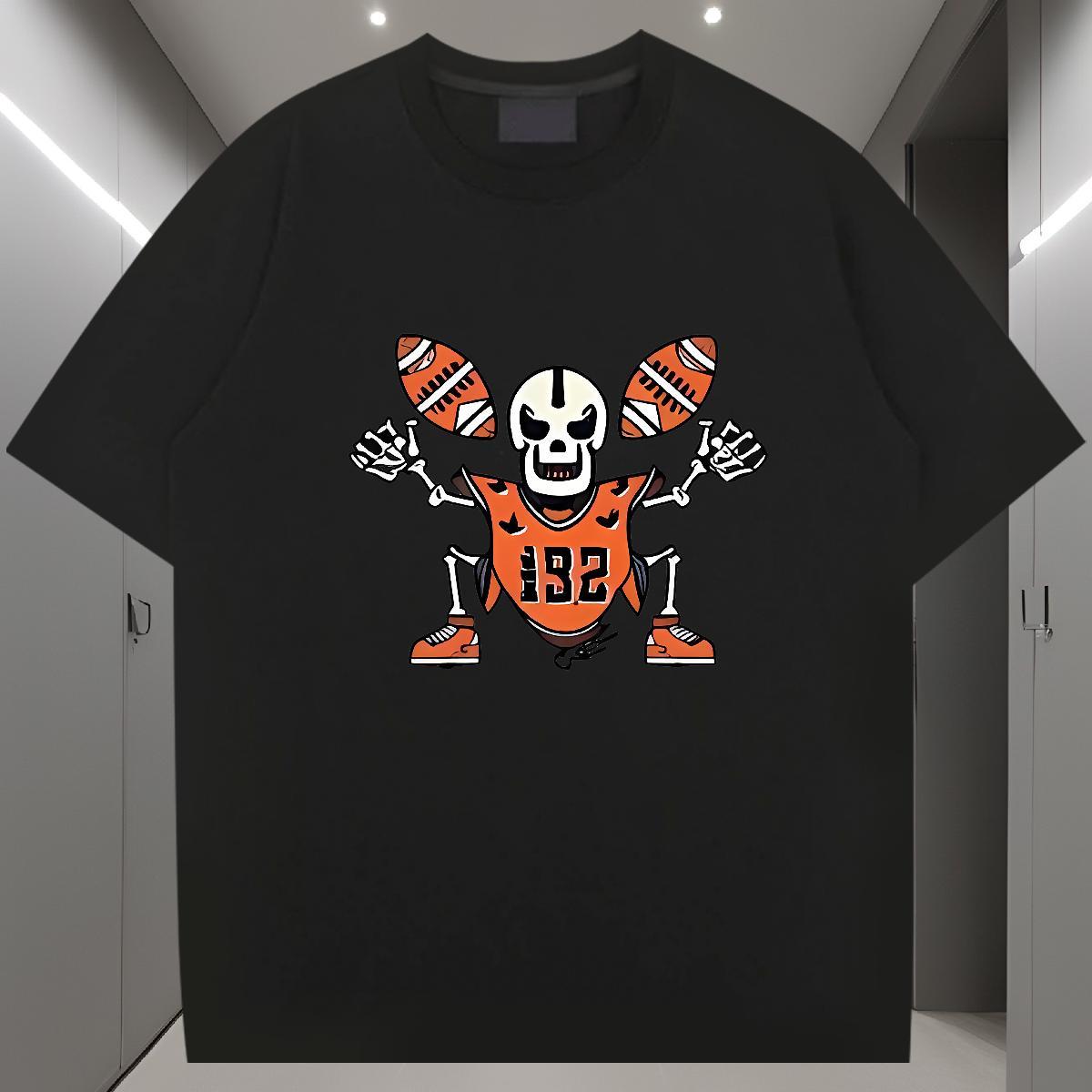 Cool T-Shirts for Men 230g 100% Cotton rugby Casual DIY Anime Short Sleeve Soft Men Tops Tees Brand Tees Shirts