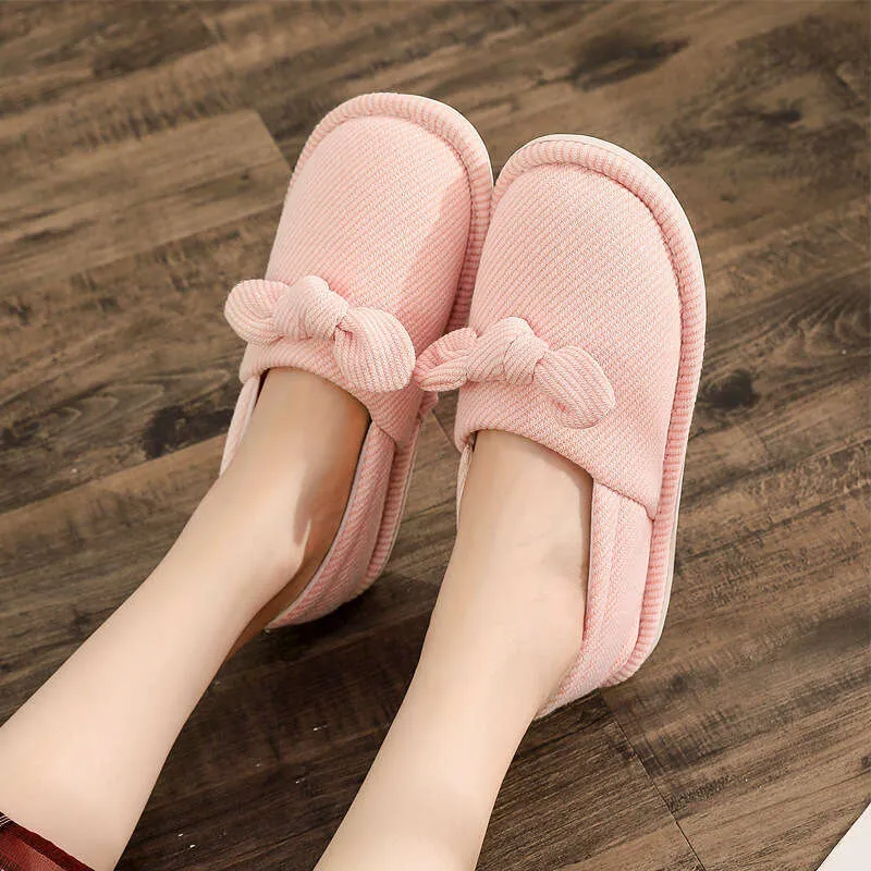 Postpartum products postpartum women spring summer, thin styles, soft soled bags, thick soles, breathable cotton slippers for New home use in June and