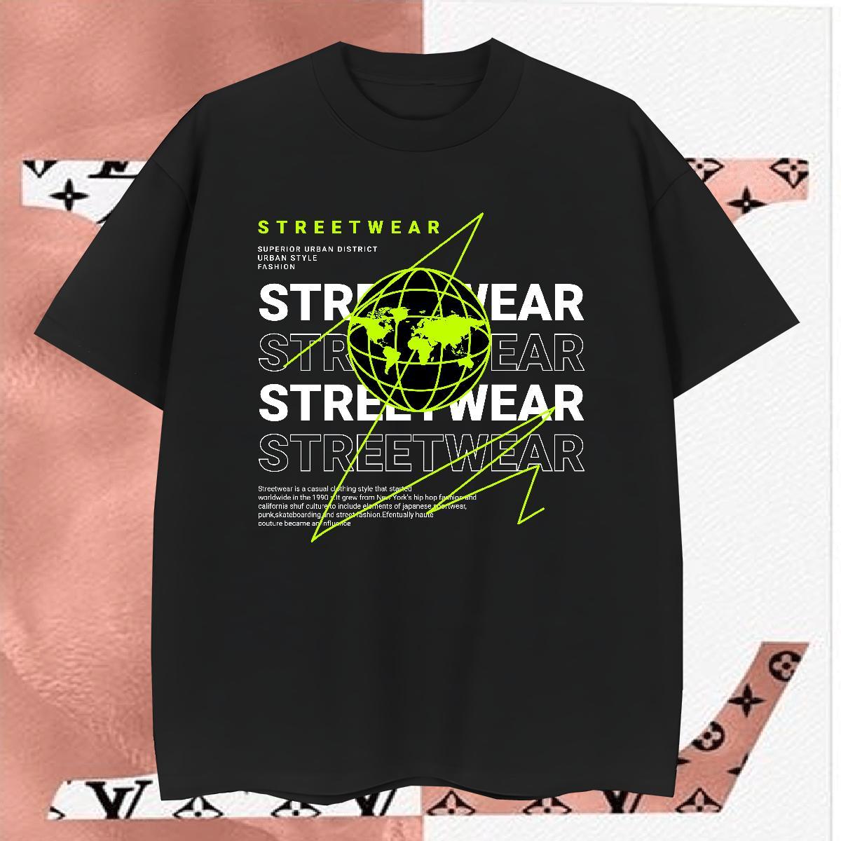 Designer Men T Shirts 230g Cotton earth Sport White Plus Size Breathable Crew Neck Tshirts 2024 Tees Shirts