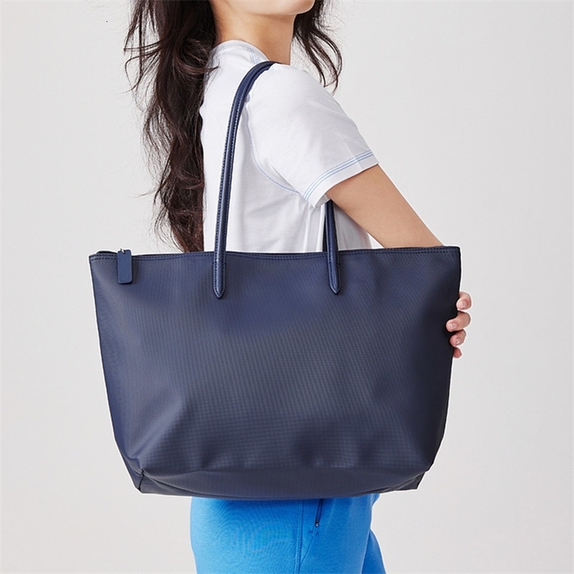 PVC Large Capacity Shoulder Womens Handbag Shopping Bag Club 240822